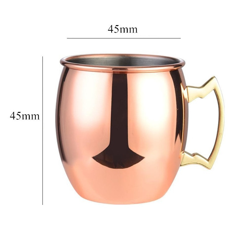 6Pcs 60ml Mule Copper Mugs Cup - Mule Copper Mug recension och pris