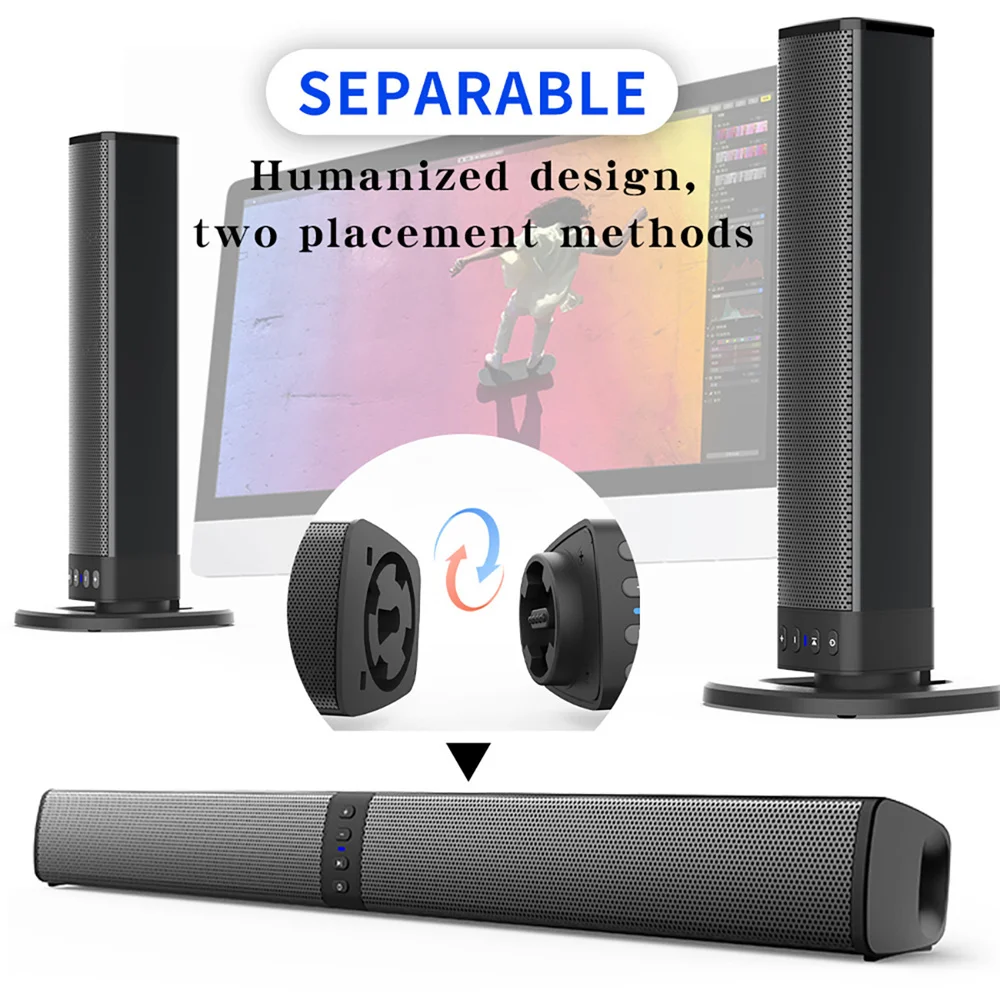 Wireless Bluetooth TV Sound Ba - Home Bar And Theater recension och pris