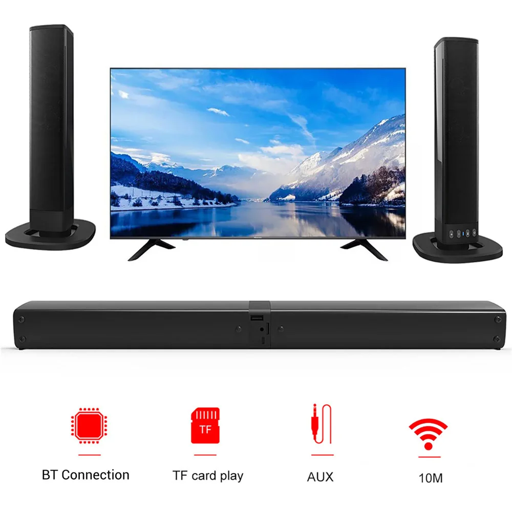 Wireless Bluetooth TV Sound Ba - Home Bar And Theater recension och pris