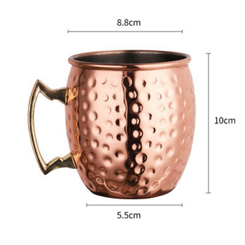 JHD 2X Moscow Mule Cup Stainle - Mule Copper Mug recension och pris