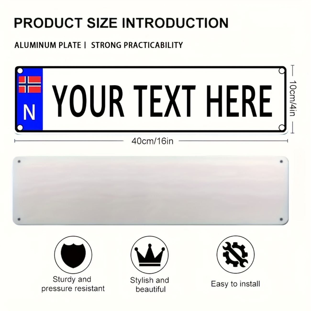 Personalized Custom Norwegian  - Home Bar Accessories recension och pris