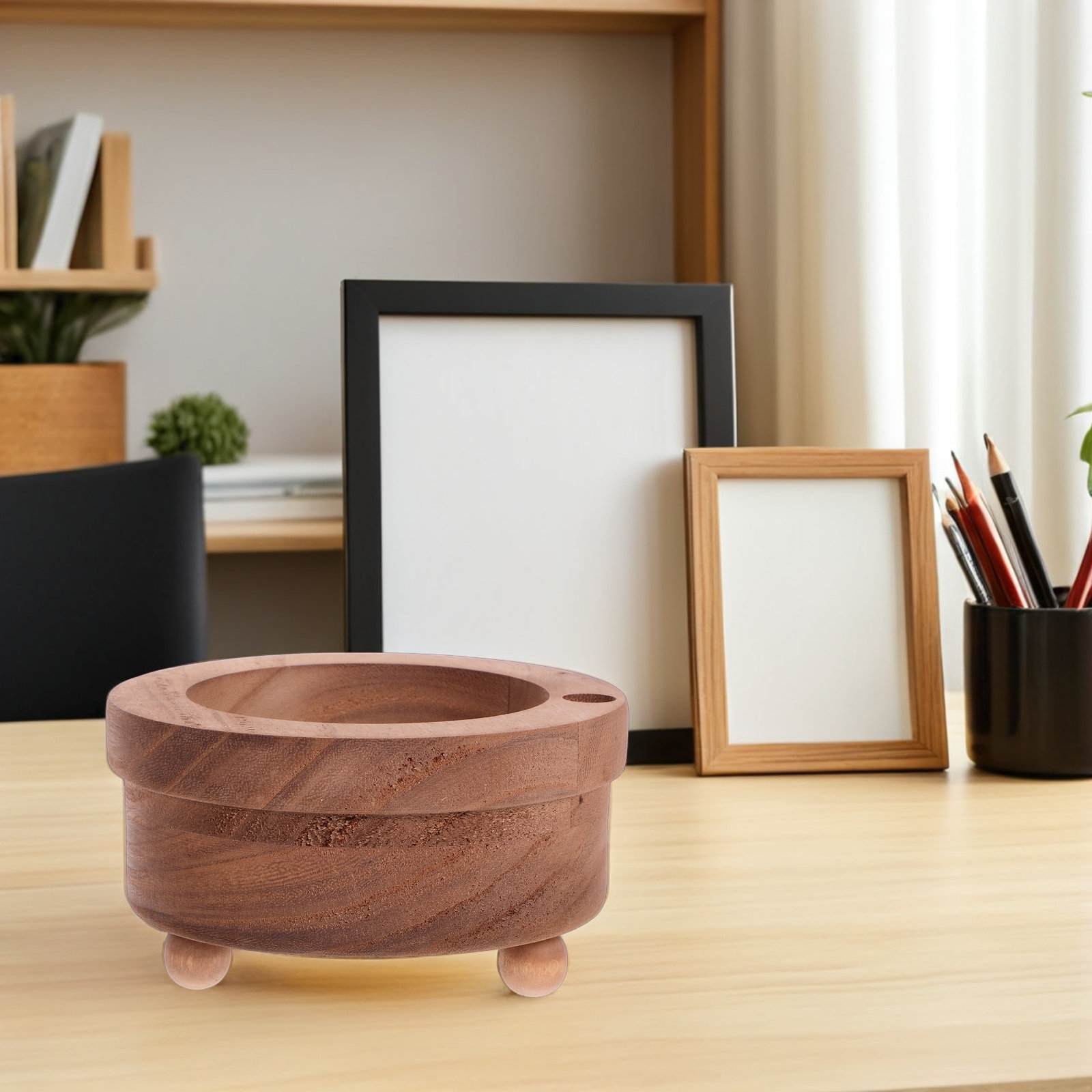 Wooden Cup Holder for Countert - Home Bar Stand recension och pris