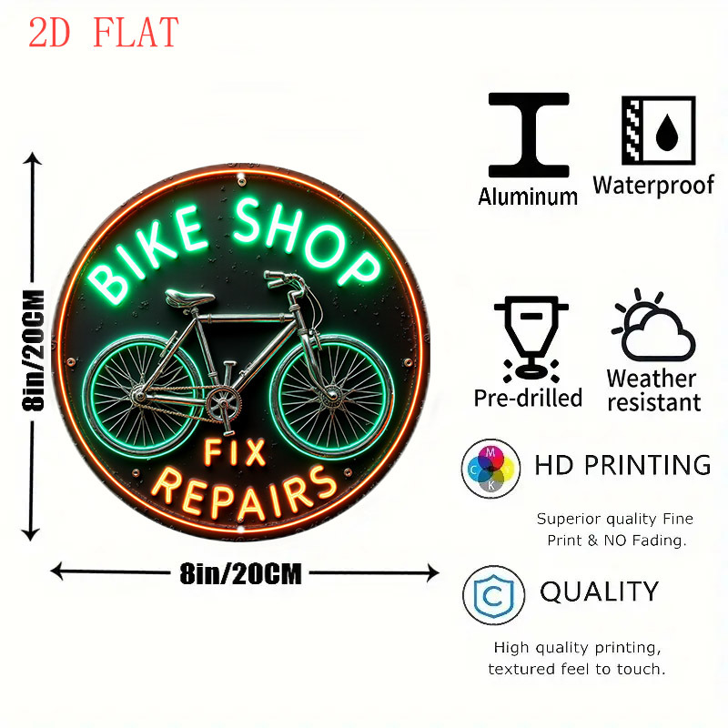 CIFBUY Retro Neon Bicycle Shop - Home Bar Cafe recension och pris