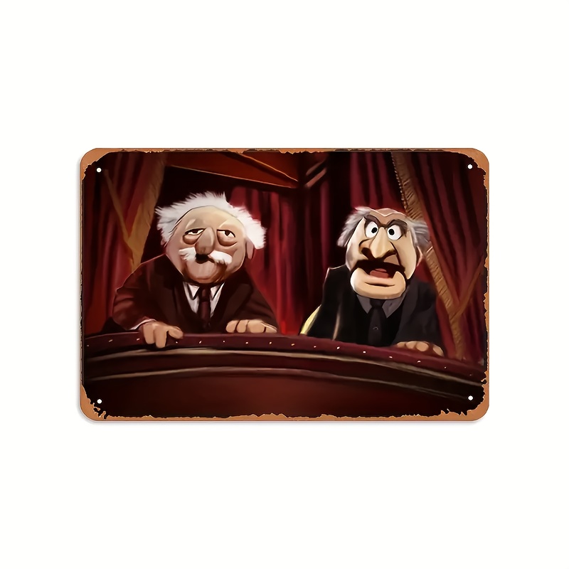 Statler & Waldorf Vintage Meta - Home Bar And Theater recension och pris