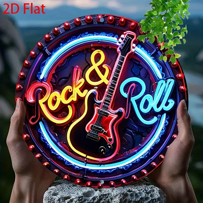 A Vintage Rock Neon Sign, 2Dfl - Home Bar Accessories recension och pris